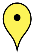 Yellow map marker